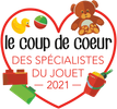 logo coup de coeur specialistes du jouet 2021