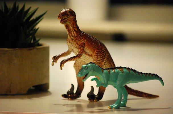 Cadeau éducatif pour Les Enfants Volwco 12pcs Blocs De Construction De Dinosaures Jouet Jouer Ensemble pour Les Tout-Petits Mini Figurines De Dinosaure 