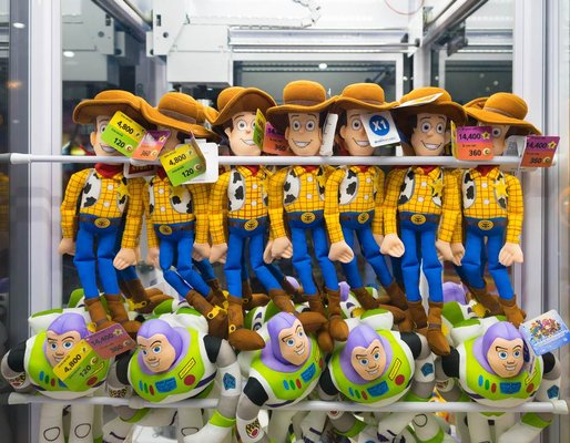 Peluche moyenne Zig-Zag, Toy Story
