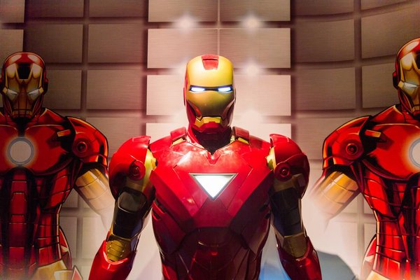 Déguisement Top Classique Iron Man + Masque - La Grande Récré