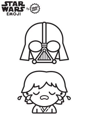 coloriage star wars_Emoji-coloringbook-5