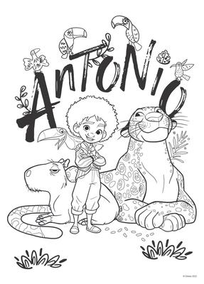 coloriage activite imprimer gratuit Encanto