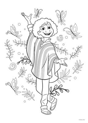 coloriage activite imprimer gratuit Encanto
