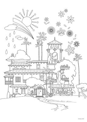 coloriage activite imprimer gratuit Encanto