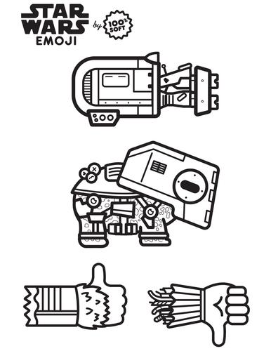 coloriage star wars_Emoji-coloringbook-6 coloriage star wars_Emoji-coloringbook-6