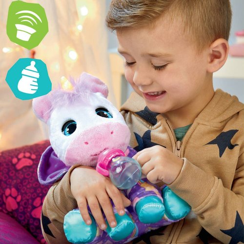 peluche interactive d'apprentissage, jouet sons et lumières pour bébé