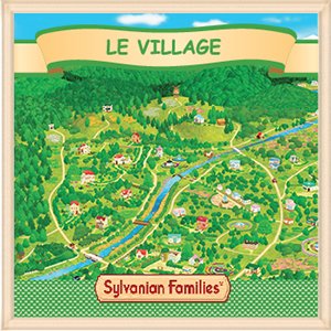 Le village  Sylvanian Families