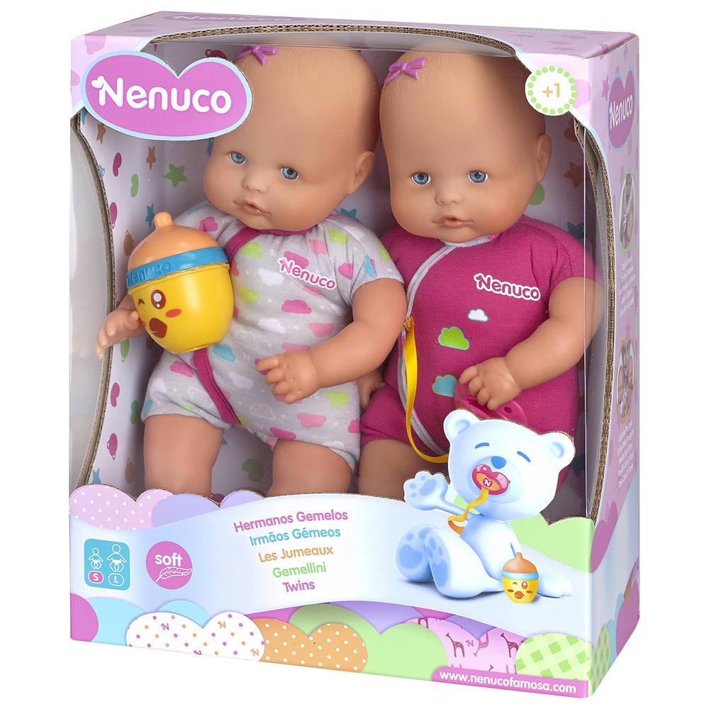 Poupons Les Jumeaux Soft 35 Cm Nenuco Poupees Joueclub