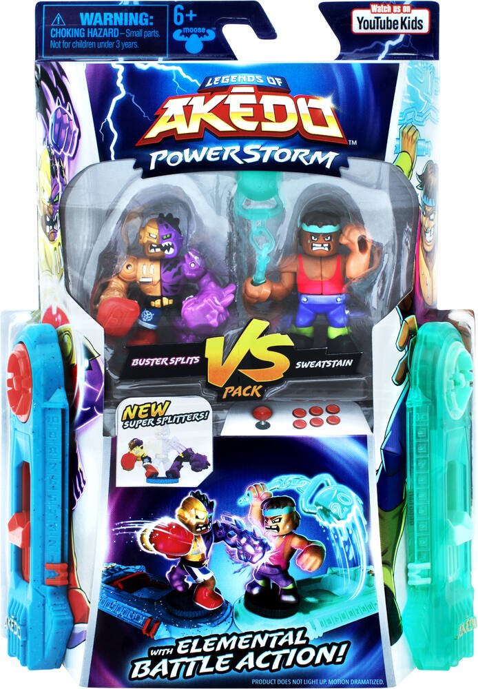 Akedo - pack duo powerstorm, jeux de societe