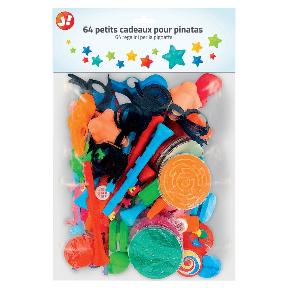 Kit jouets et bonbons pour piñata - 17 pcs - Piñata - Creavea