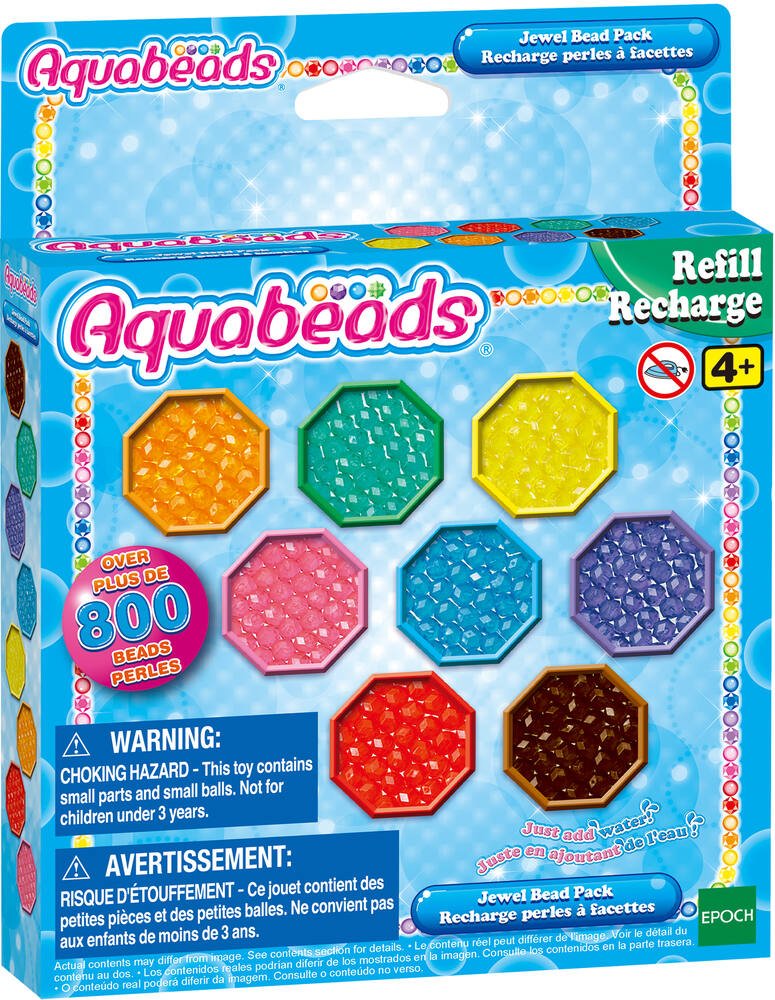 Aquabeads : Recharge de 600 perles bleues claires - Jeux et jouets Aquabeads  - Avenue des Jeux