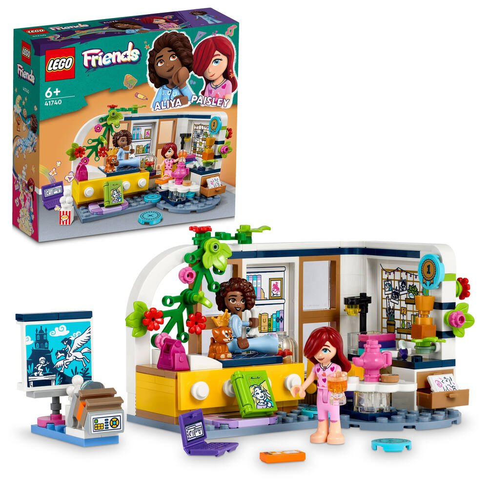 Lego®friends 41740 - la chambre d'aliya, jeux de constructions & maquettes