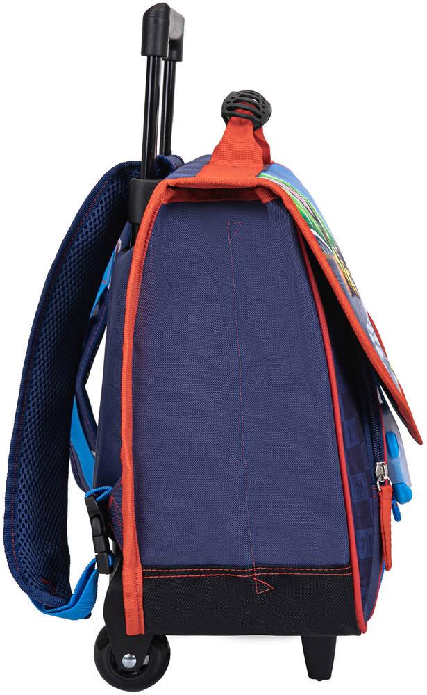 Mario kart cartable a roulettes 41cm marine bagagerie jouéclub