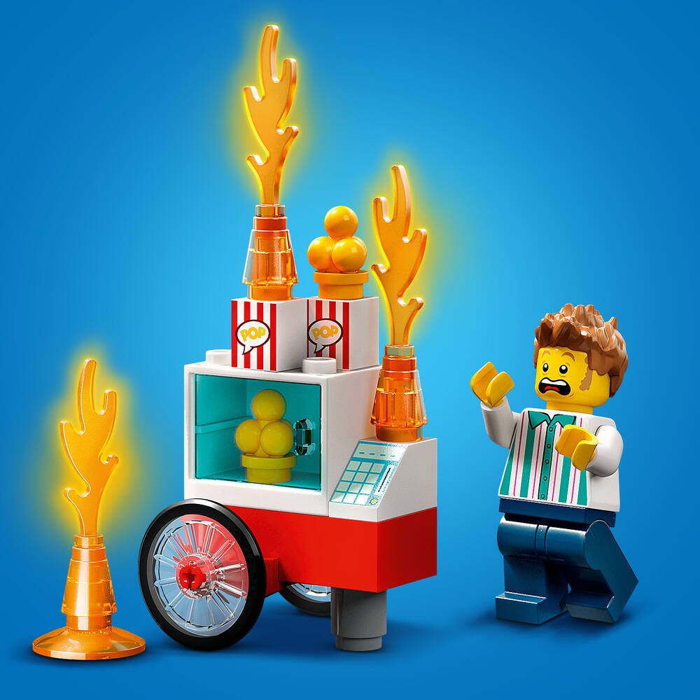LEGO City Fire La caserne et le camion de pompiers 60375 Ensemble