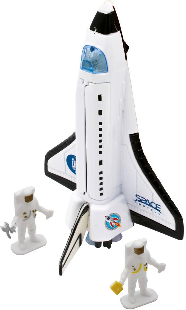 Jouet Fusée Spatiale 8 En 1 Pour Enfants 3-8 Ans – Avec Effets Lumineux Et Sonores – Navette, Astronautes, Satellite – Cadeau Garçon Et Fille - 8