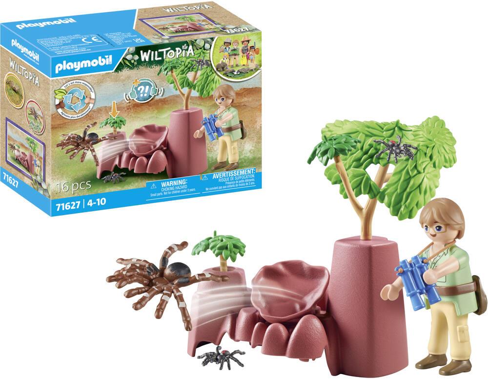 Figurine Playmobil Générique Homme Avec Araignée Panique Arachnophobie 70732 à Tarentule - Neuf Non Ouvert