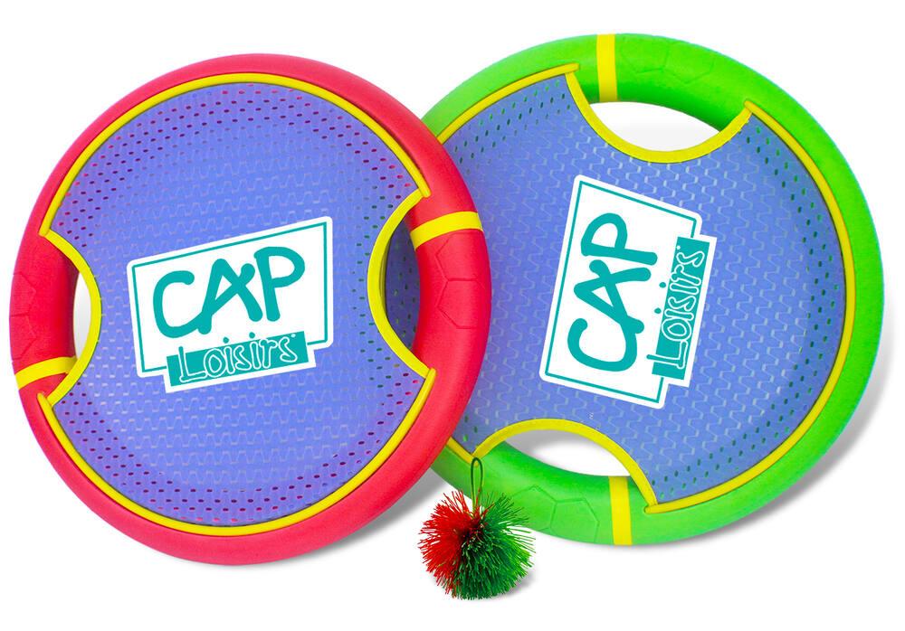 Lot De 2 Frisbee Anneaux Lumière Vitesse - 22.5cm + Disque Mou 17cm - PMS