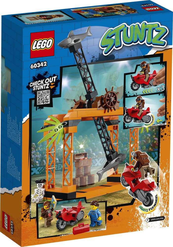 Défi de cascade : l'attaque de requin - Lego — Juguetesland