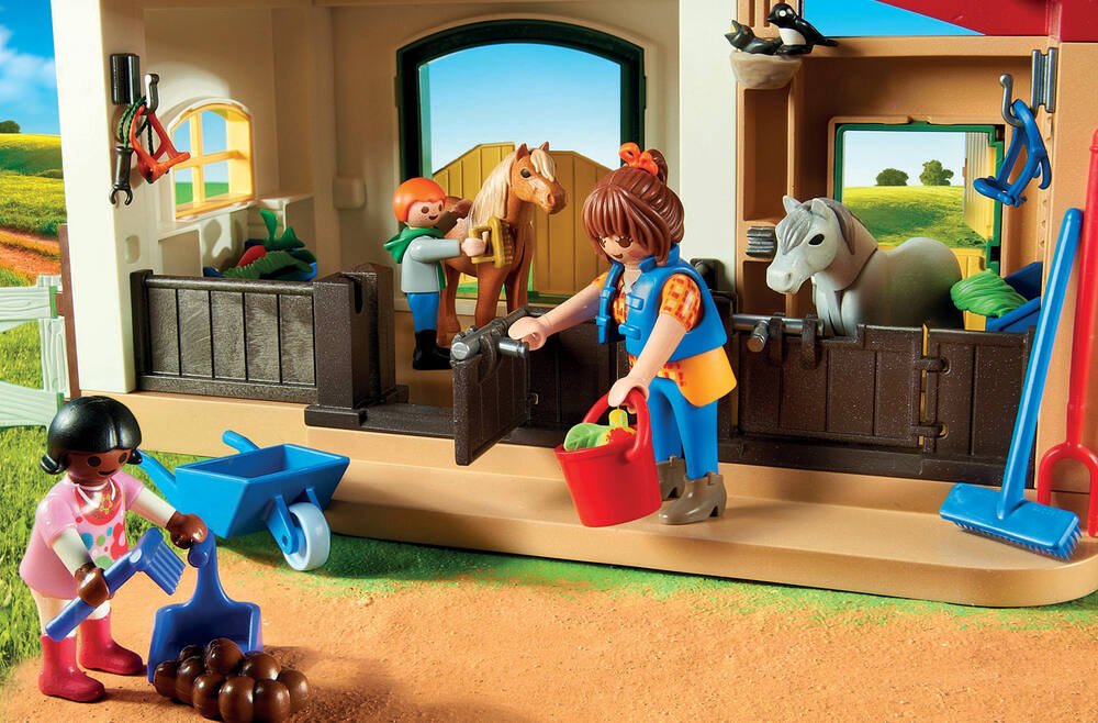 Set de jeu Playmobil Country Vétérinaire avec enfant et poney