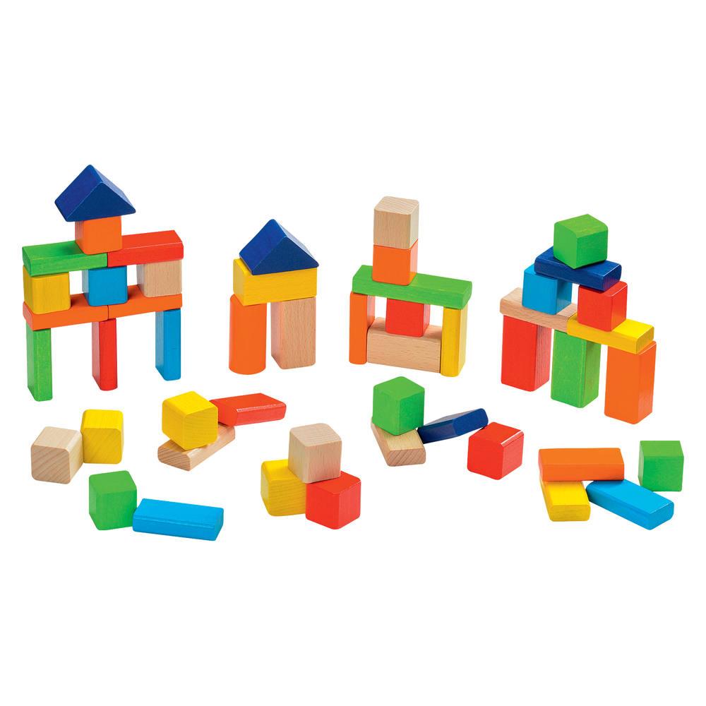 50 Cubes En Bois Jeux De Constructions Maquettes Joueclub