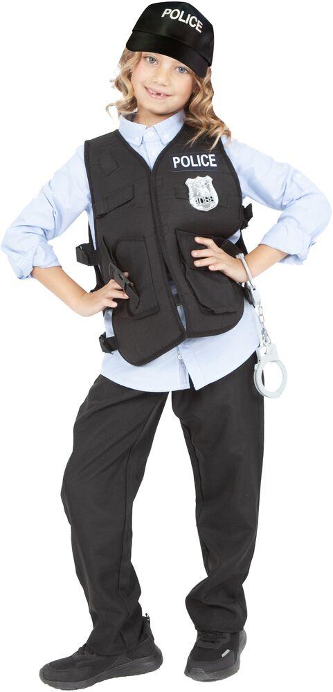 Badge Alliage Qualité 2 Badges De Policier En Alliage - Accessoire Déguisement Police - Pour Halloween, Carnaval, Jeu De Rôle Deguisement Police Enfant