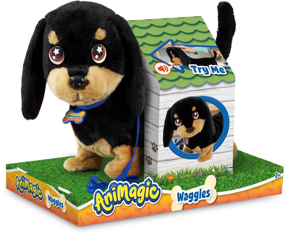 Animagic peluche waggles en balade peluche joueclub