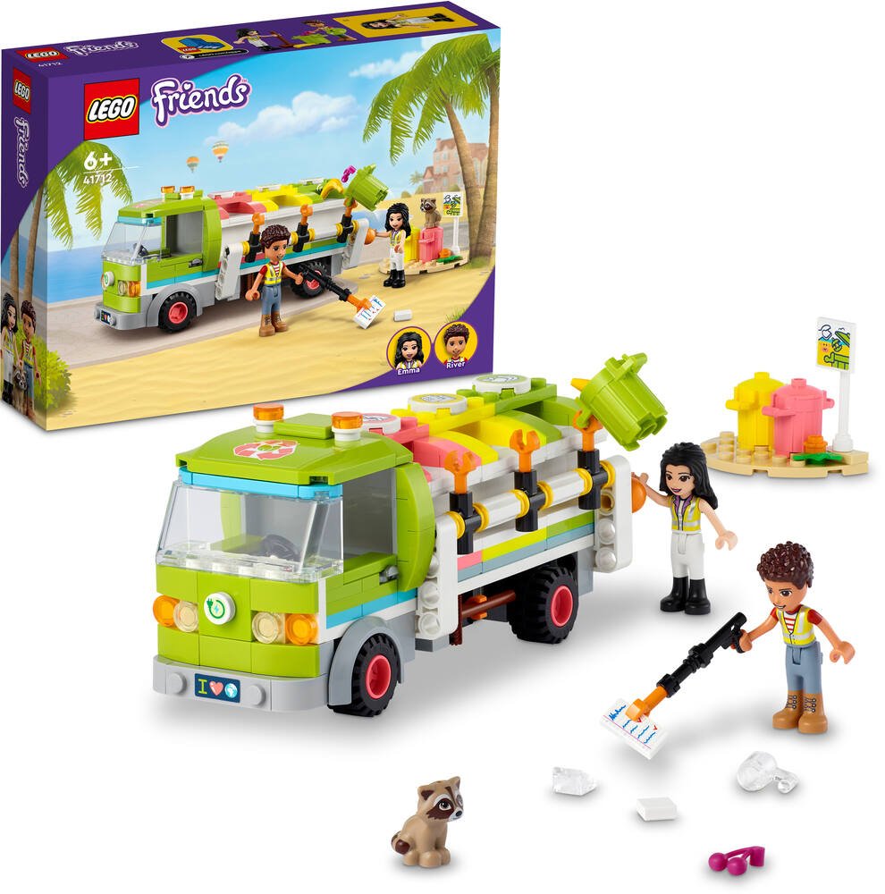 Lego®friends - 41712 - le camion de recyclage, jeux de constructions &  maquettes