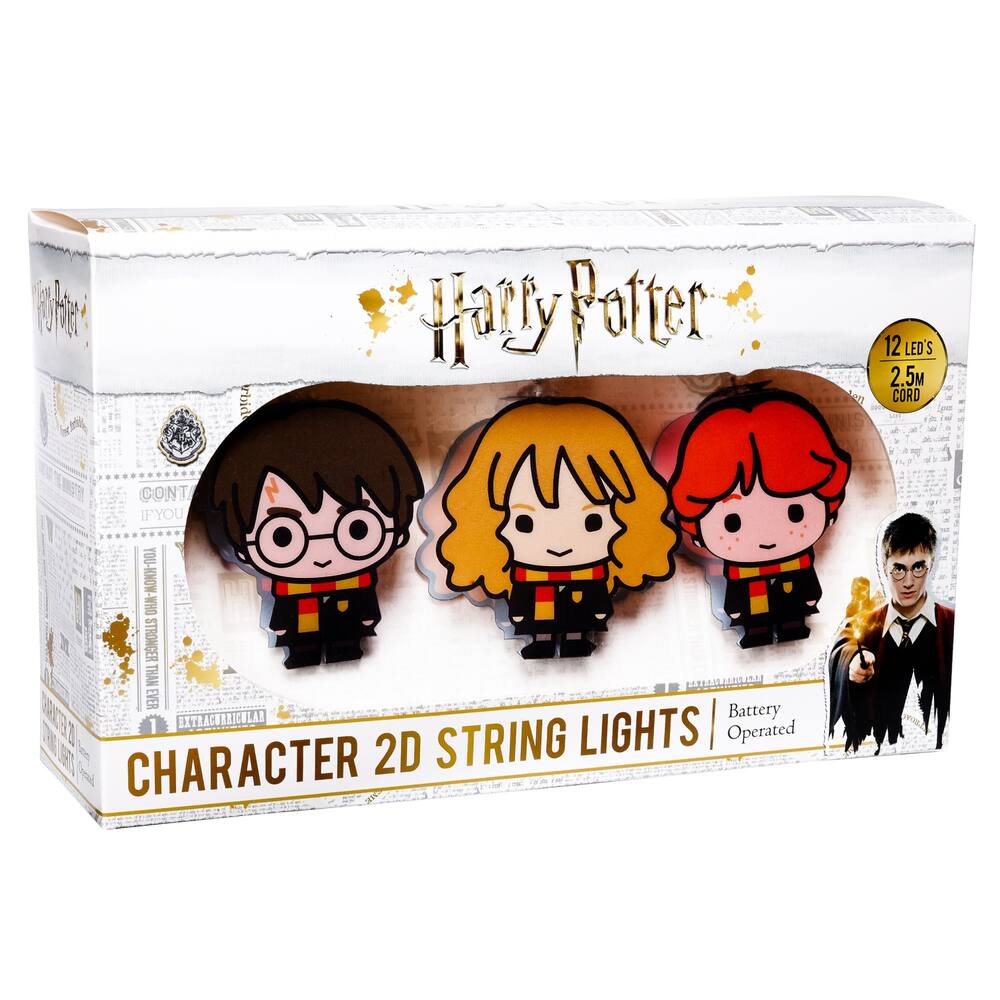 Harry potter - guirlande lumineuse personnages en 2d