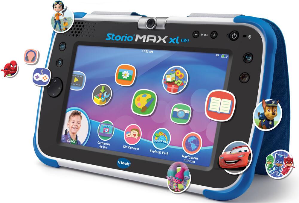 Tablette storio max xl 2.0 bleue jeux educatifs joueclub