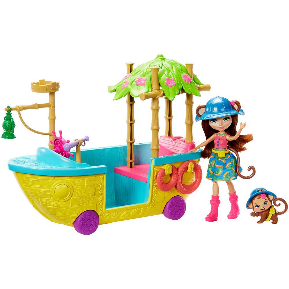 Bateau D Exploratrice Enchantimals Poupees Joueclub