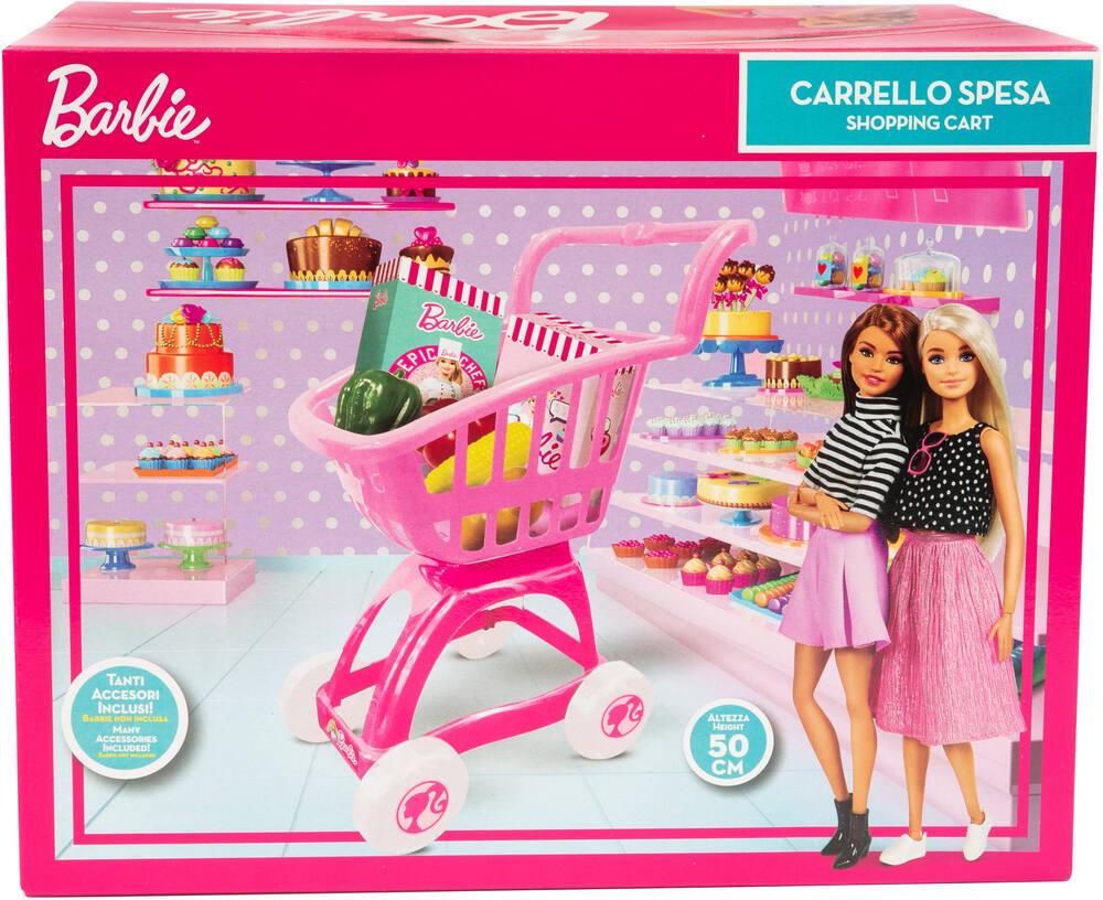 Barbie chariot shopping poupees jouéclub