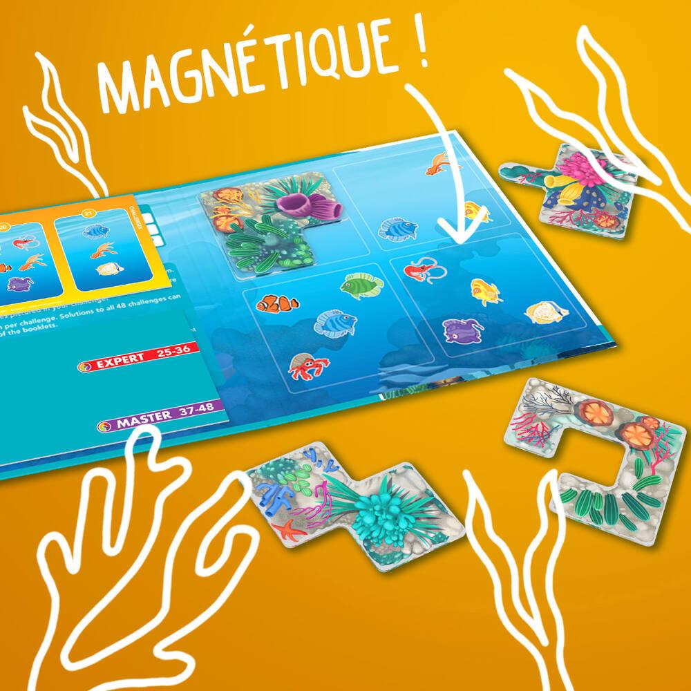 SmartGames Barriera Corallina - Gioco Magnetico Da Viaggio Con 48 Sfide Per Bambini 4+ - 5