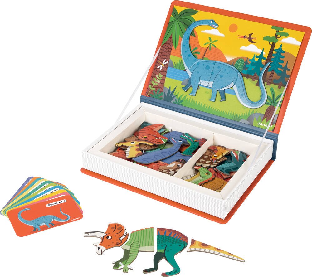 MagnÉti'book dinosaures, jeux educatifs