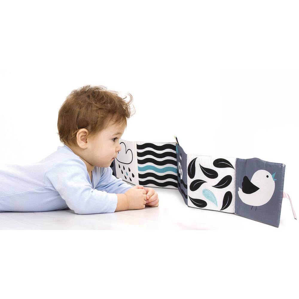 Livre En Tissu Noir Et Blanc Jouets 1er Age Joueclub
