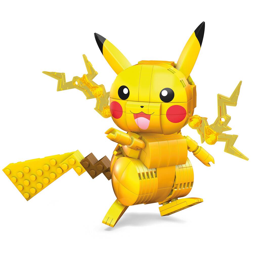 Mega construx - pokemon pikachu a construire - briques de constuction, figurines