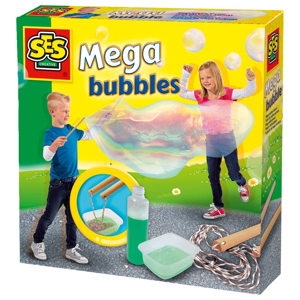 Kit pour bulles géantes - 3 pcs - Jeux d'extérieur - Creavea