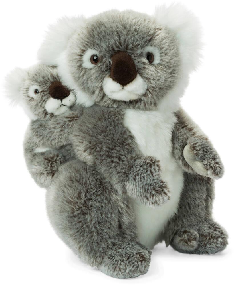 Wwf peluche maman koala 28 cm avec bebe peluche joueclub