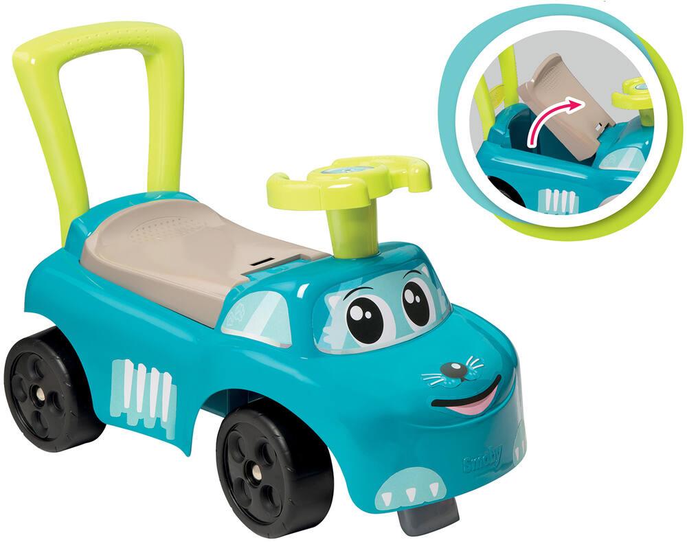 Porteur auto bleu jouets 1er age joueclub