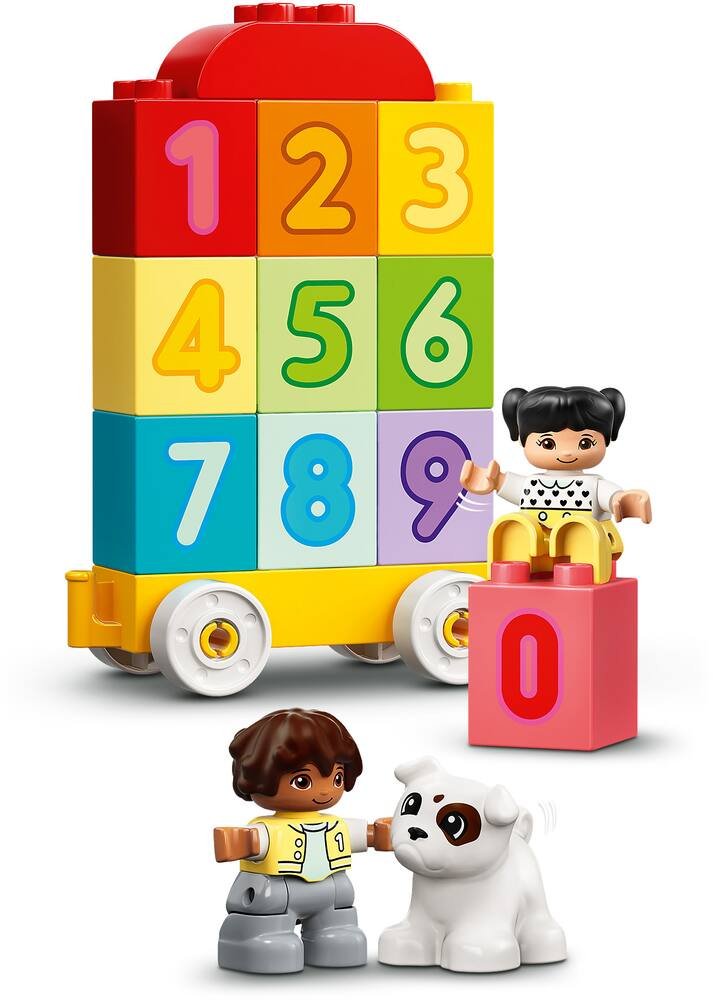 Grote hoeveelheid Fluisteren Onbelangrijk Lego duplo 10954 - le train des chiffres - apprendre a compter | jeux de  constructions & maquettes | jouéclub