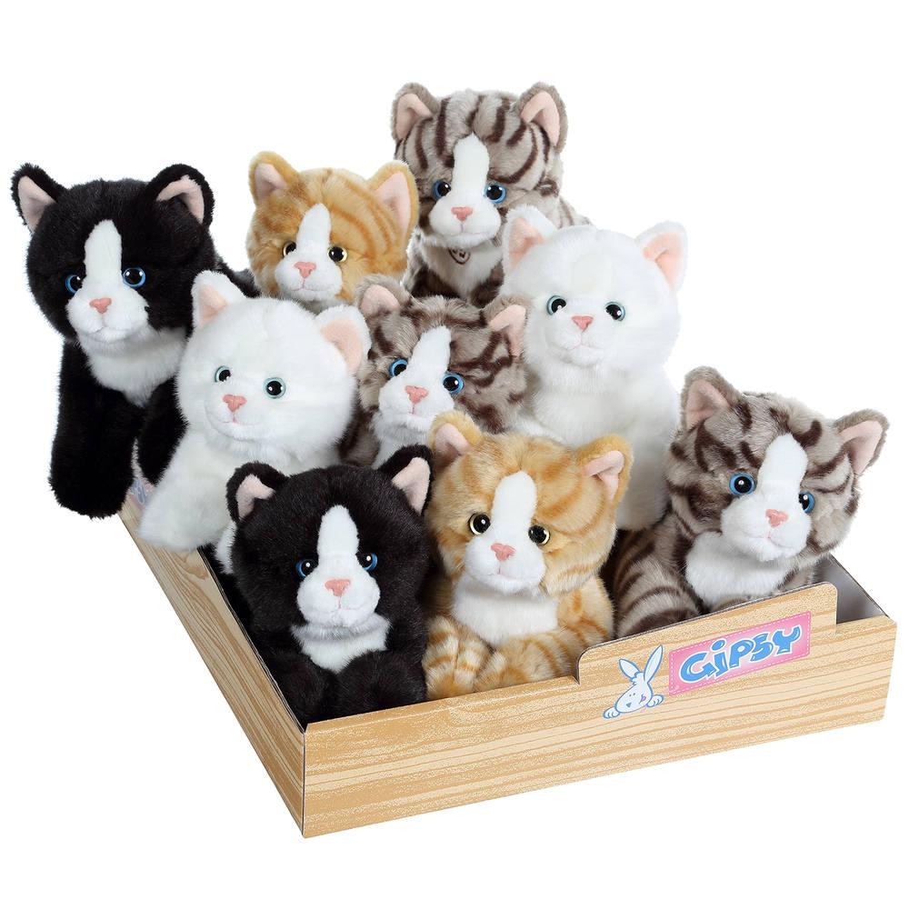 petit chat en peluche