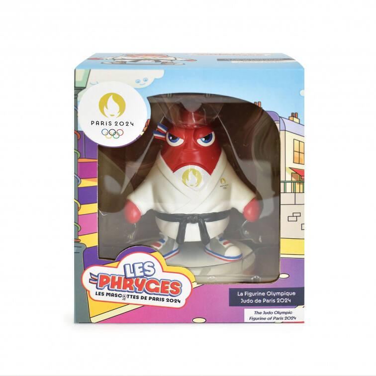 Figurine Mascotte Phryge Des Jeux Olympiques Paris 2024 - Sport Judo - Neuve En Boîte - Taille M