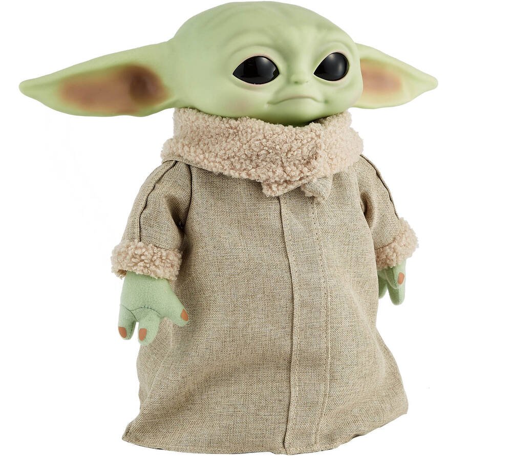 Figurine d'action Star Wars : Peluche Mandalorian Grogu, l'Enfant
