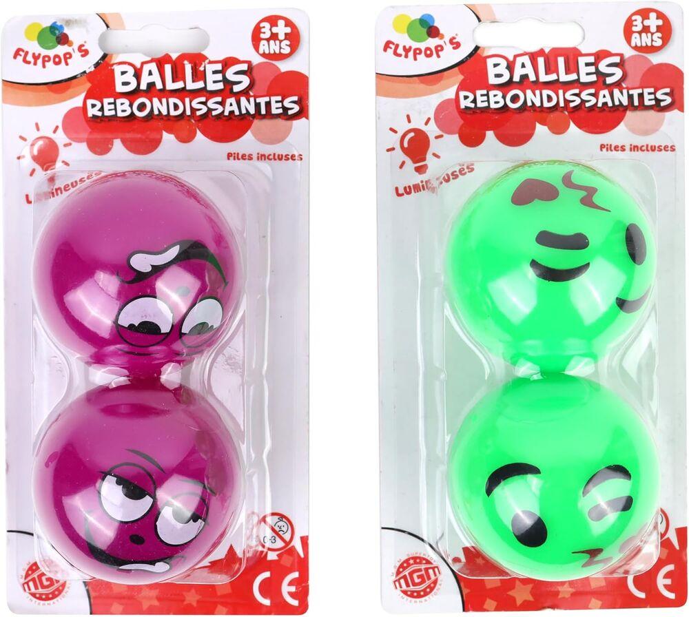 48 Balles Rebondissantes Lumineuses Halloween - Brillent Dans Le Noir - Pour Fêtes Et Jeux Enfants - 12