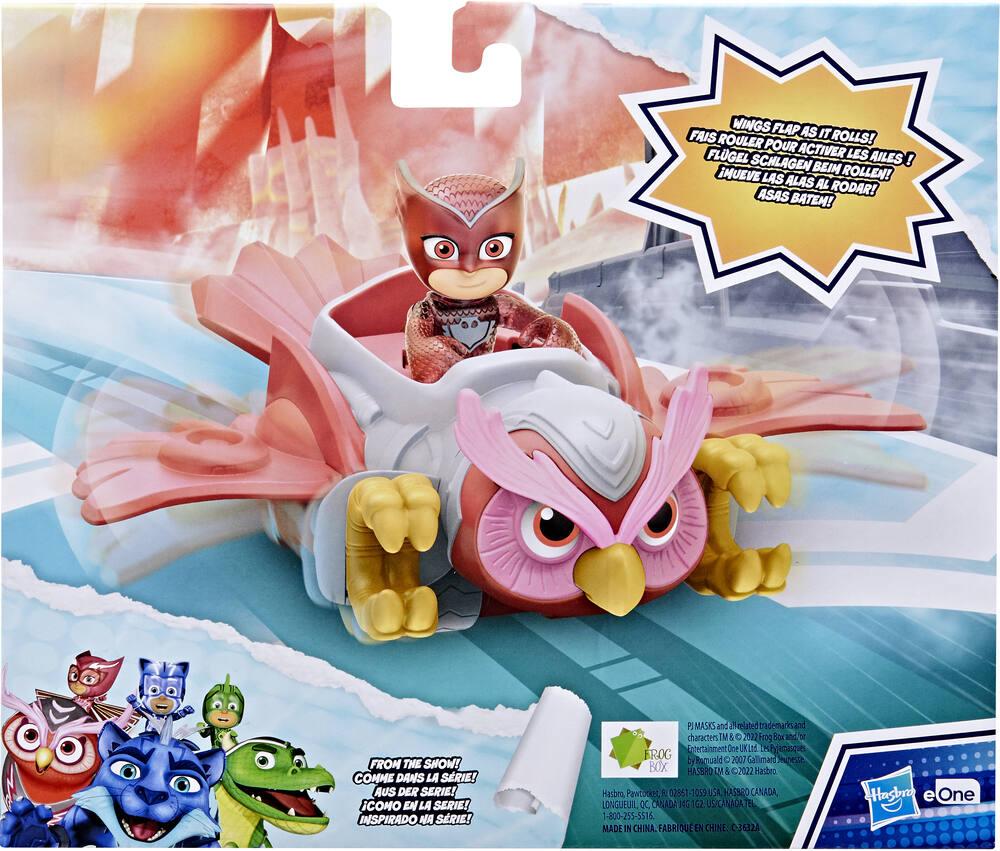 Pyjamasques, Rescue Jet, avec 1 figurine 7,5 cm, Sonore et Lumineux, Jouet pour enfants dès 3 ans, PJMB7