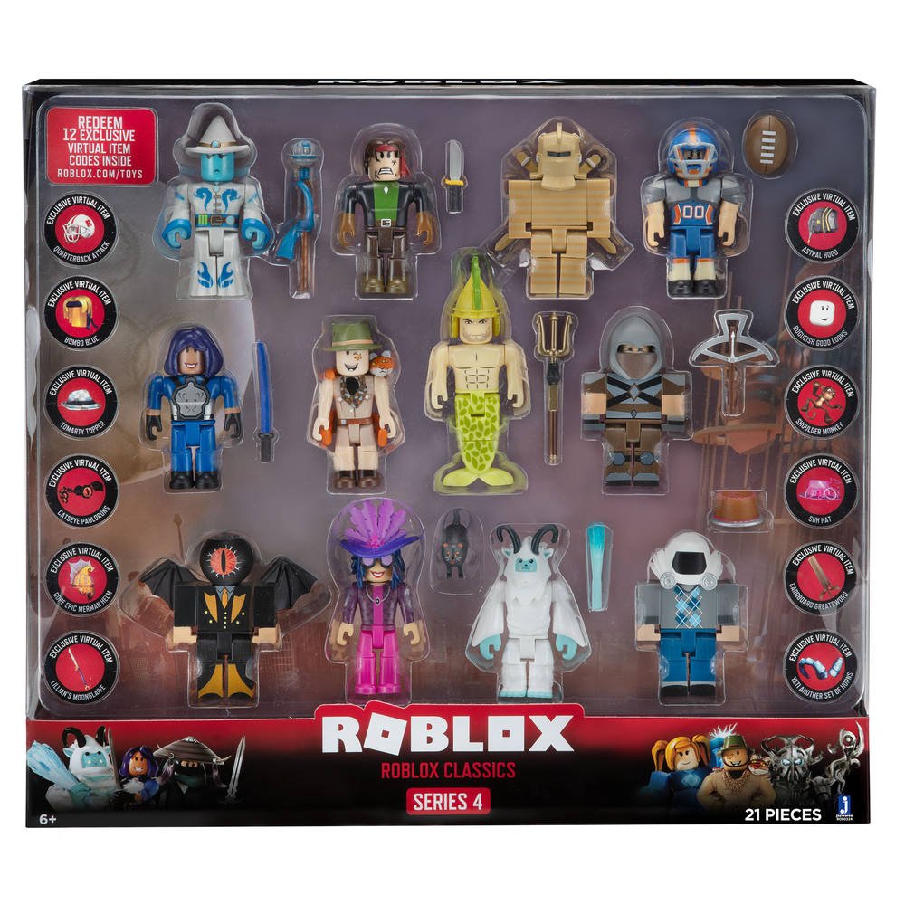 Roblox Set De 12 Figurine Roblox Classics S4 Figurines Joueclub - liste des figurines roblox
