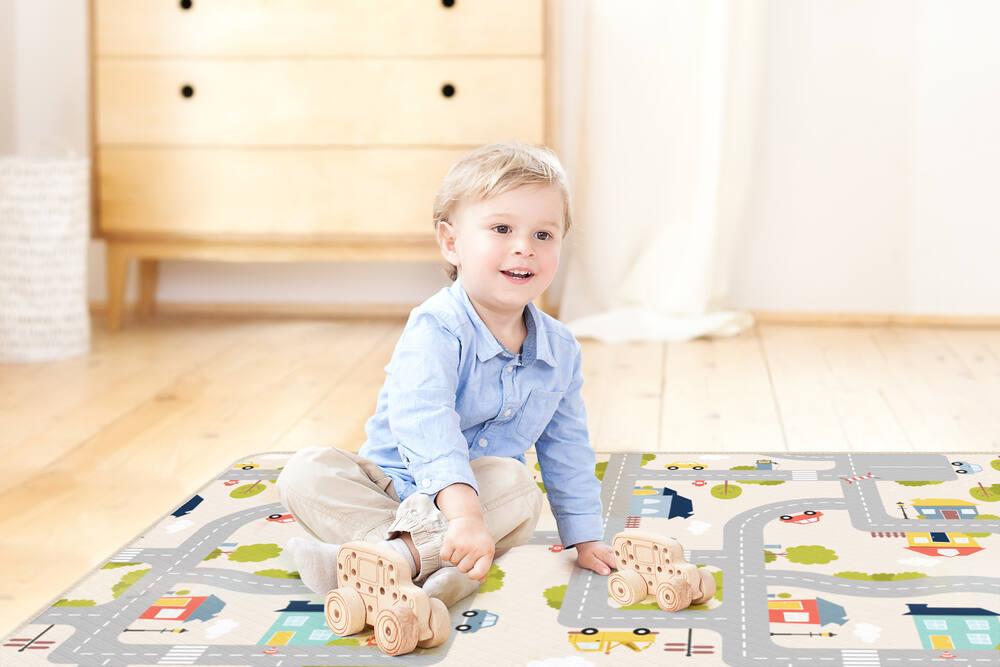 AKUNRUG Tapis de voiture pour enfants, 150 × 100 cm, pour voitures AKUNRUG Tapis de voiture pour enfants, 150 × 100 cm, pour voitures