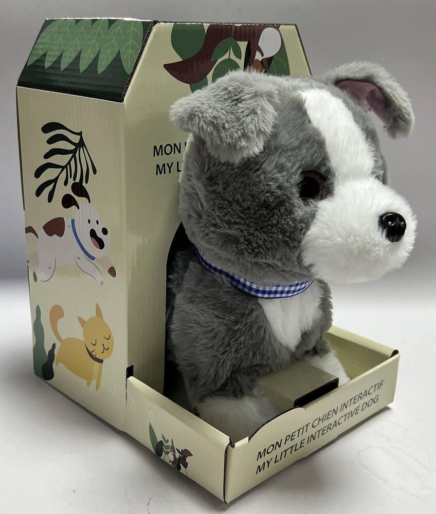 Mon petit chien interactif peluche jouéclub