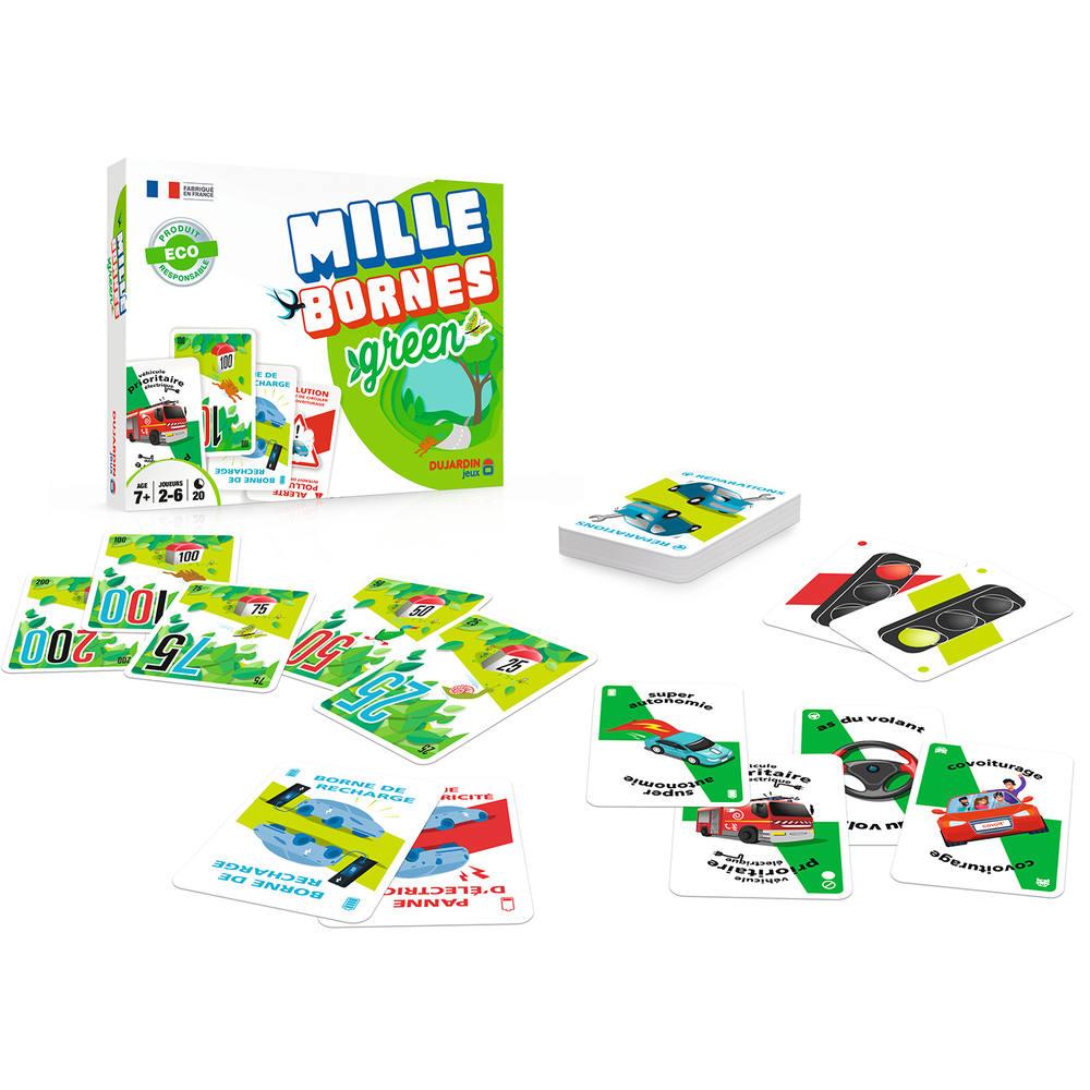 Mille Bornes Green Jeux De Societes Joueclub