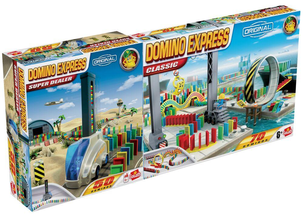 Mega Coffret Domino Express Ultra Power : 188 Dominos + Power Dealer + 200 Dominos - Set Jeu de Construction et Carte Tigre - Collector Mega Coffret Domino Express Ultra Power : 188 Dominos + Power Dealer + 200 Dominos - Set Jeu de Construction et Carte Tigre - Collector