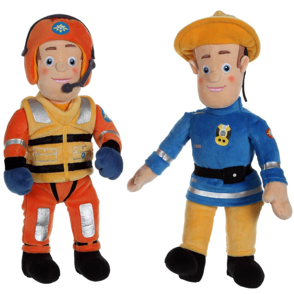 peluche sam le pompier